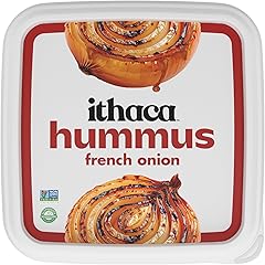 Ithaca Hummus, French Onion Hummus, Non-GMO, Minimal Ingredients, 10oz