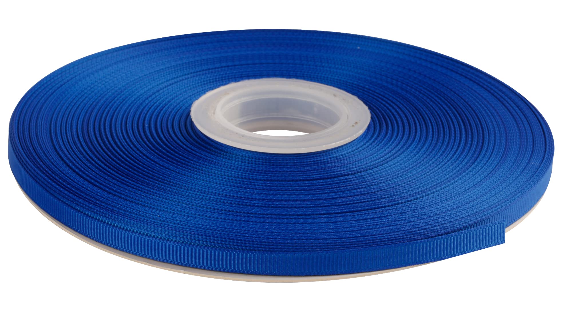 AVANAVA 6mm Wide Grosgrain Ribbon - 45 Meters, Ideal for Gift Wrapping, Hair Bows, Home Decor, Flower Arrangement (352-Classic Blue) — image 1