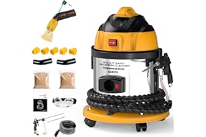 BELEY Walnut Blaster, HTS558 Engine Intake Valve Cleaner Machine, 110V Automotive Walnut Blaster Kit for Carbon Cleaning with