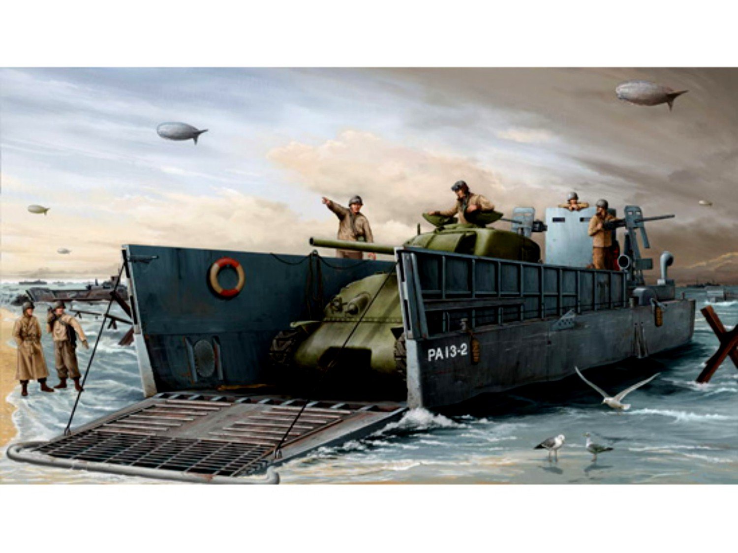 Trumpeter 1:35 - US Navy LCM (3) WWII Landing Craft
