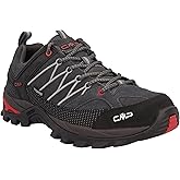 CMP Rigel Men’s Low Waterproof Hiking Shoes – Suede Trail Shoes with Ankle Support & All-Terrain Grip