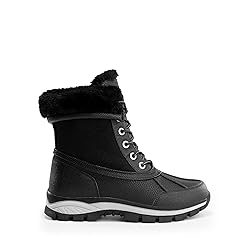 DREAM PAIRS Snow Boots for Women Waterproof Mid