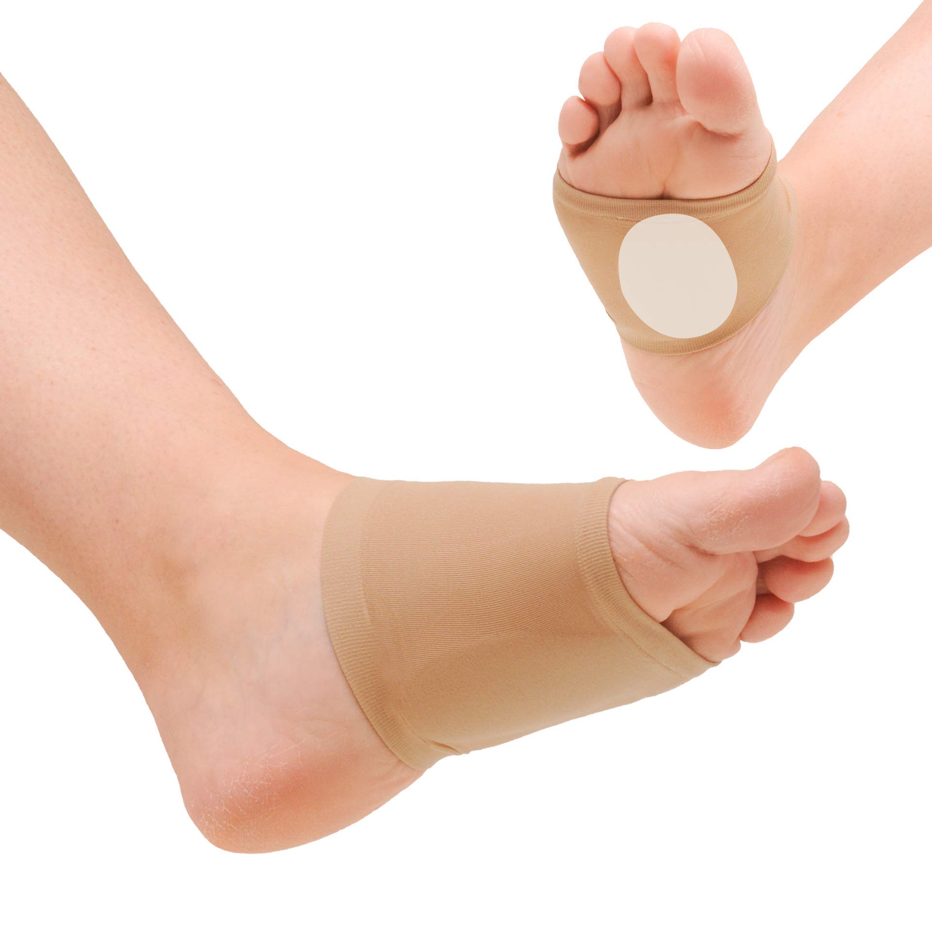 PediGel® - Medically Approved Gel Arch Sleeve Ideal for Plantar Fasciitis, Arch Support and General Foot pain - 2 Units
