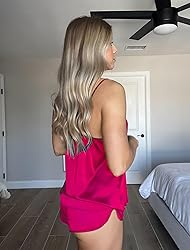 Ekouaer Silk Pajamas for Women Shorts Set Satin