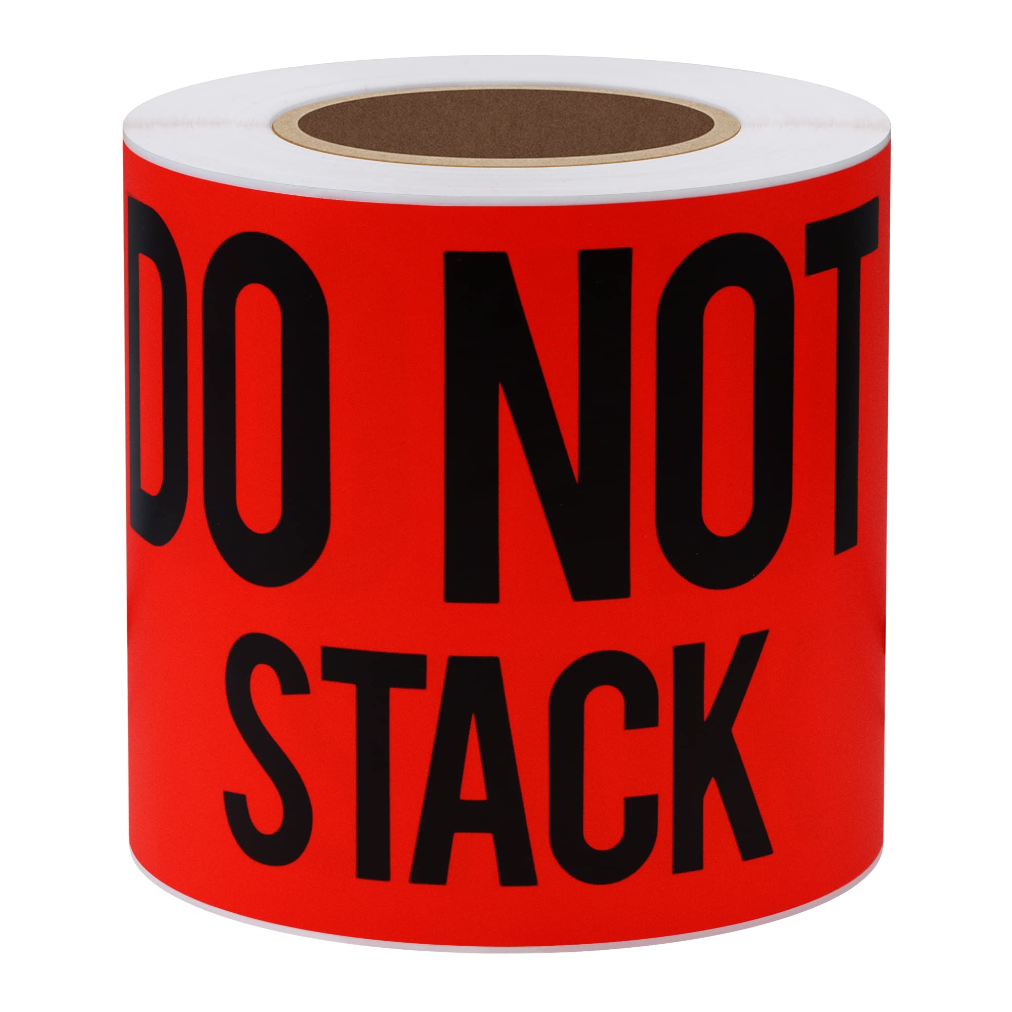 Photo 1 of Aleplay Do Not Stack Stickers 3×5 Inch Fragile Shipping Handing Warning Labels Suitable for Business Delivery,Warehouse,Factory,Logistics - 100 Stickers Per Roll