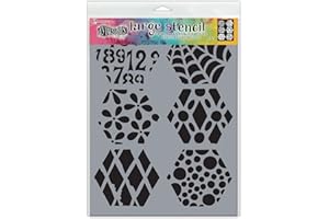 RANGER Dylusions Stencils, Quilt N More