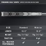 CHAMPKEY MCS Premium Golf Grips 13 Pack All Weather Control 60 Round Core view 6