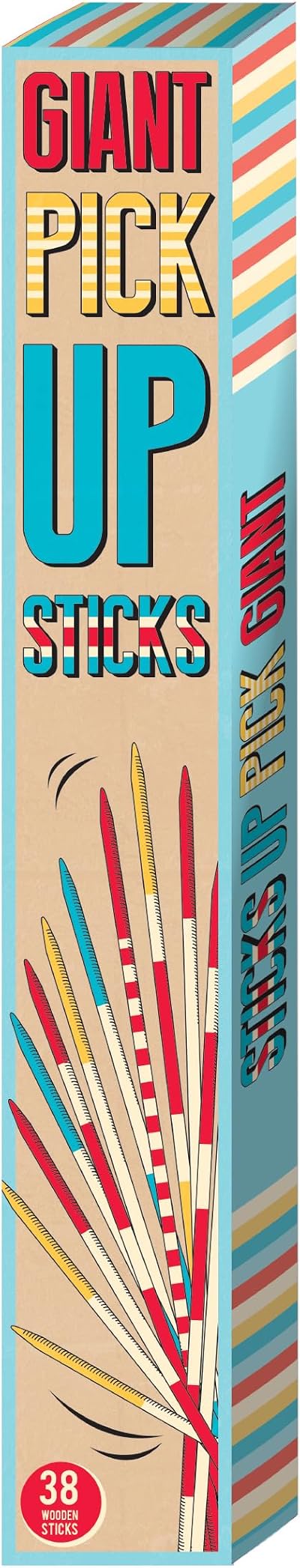 Retroh Large Mikado Set 38 Sticks 50 cm Long Vintage Gift Collection