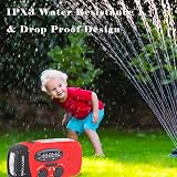 NNOOAADIO Wind Up Radio Emergency Solar Hand Crank AM/FM Weather Radio view 6