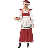 Rubies womens Ms. Santa Claus Costume Dress and Hat