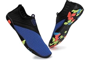 TEOKJ Water Shoes Quick Dry Barefoot Yoga Water Aqua Sport Pool Beach Swim Surf Driving for Women Men