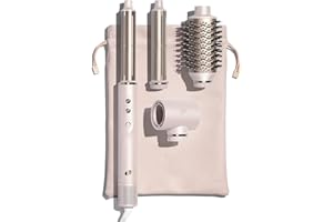 T3 Aire 360 Multi-Styler & Blowout System with Luxe Carrying Case, Rapid Drying Hair Dryer, Ceramic Curling Attachments, Oval Brush & Drying Concentrator | Blowouts & Long-Lasting Curls