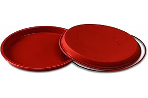 Silikomart Silicone Classic Collection Pizza Pan, 11-Inch, Terracotta, Regular (SFT228/C)