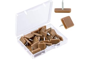 JETEC Tack-in Drawer Glides Tack Glide for Repairing Dressers, Making All The Drawers Slide Smoothly and Evenly(30 Pieces)