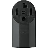 COOPER WIRING DEVICES, WD1225, SINGLE SURFACE 30A 125/250V 3P4W BK