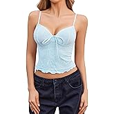 Avidlove Lace Camisole Tops for Women Sexy Tank Cami Spaghetti Strap Bralettes Cute Going Out Top