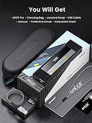 MiLESEEY DP20 Pro Dual Laser Measuring Tool, 390Ft