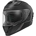 Sena Stryker Full Face Smart Helmet with Integrated Mesh and Bluetooth Communications, LED Taillight, and Sound by Harman Kardon, DOT (Matte Black, X-Large)