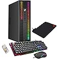 HP ProDesk Desktop RGB Lights Computer Intel Core i5 4570 3.2 GHz 8GB RAM 256GB SSD Win 10 Pro WiFi, Gaming PC Keyboard, Mouse(Renewed)