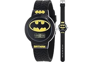 Accutime Kids Batman Digital Quartz Watch for Boys, Girls & Adults All Ages