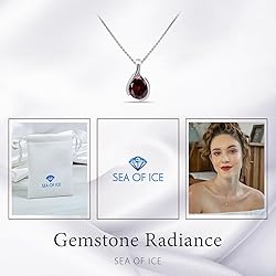 SEA OF ICE Pear Shape Teardrop Natural Gemstones