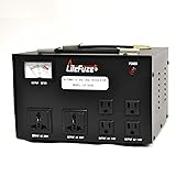 LiteFuze 5000 Watt Voltage Converter Transformer