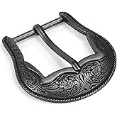 Vantrava Western Belt Buckle for Men & Women - 1.5" Replacement Cowboy Buckle for Leather Belts