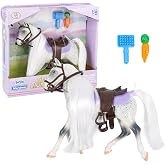 Grand Champions Premium Stallion Collection Horse Figure | Grey Arabian