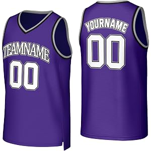 Custom Basketball Jerseys for Men Youth Printed Personalized Name Number Logo 90s Hip Hop Sports Shirts