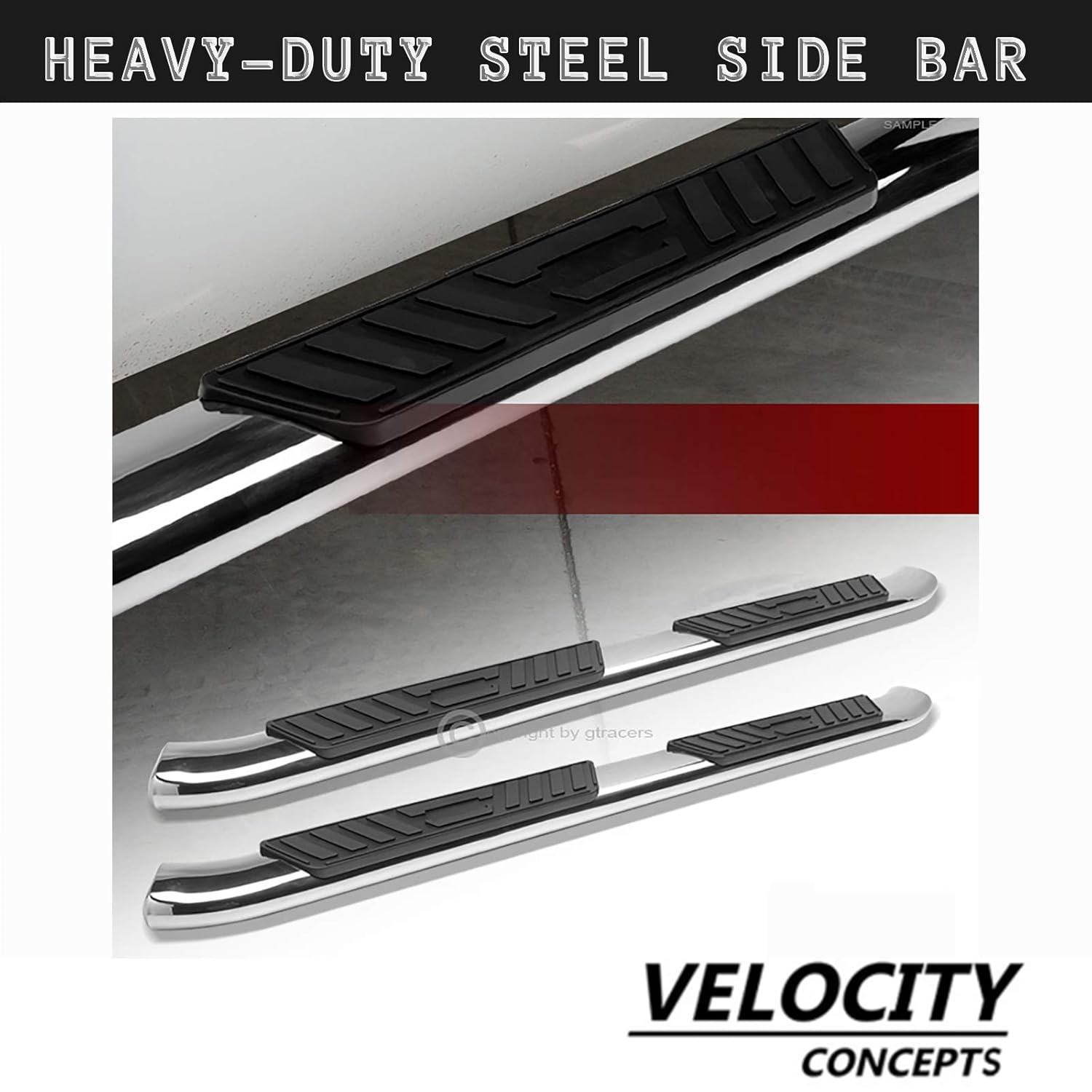 Spec D Tuning Ssb4 Tit04xcs2 Wb Nissan Titan Extend King Cab 4 Oval Side Step Nerf Bar S S Running Boards Automotive Fcteutonia05 De