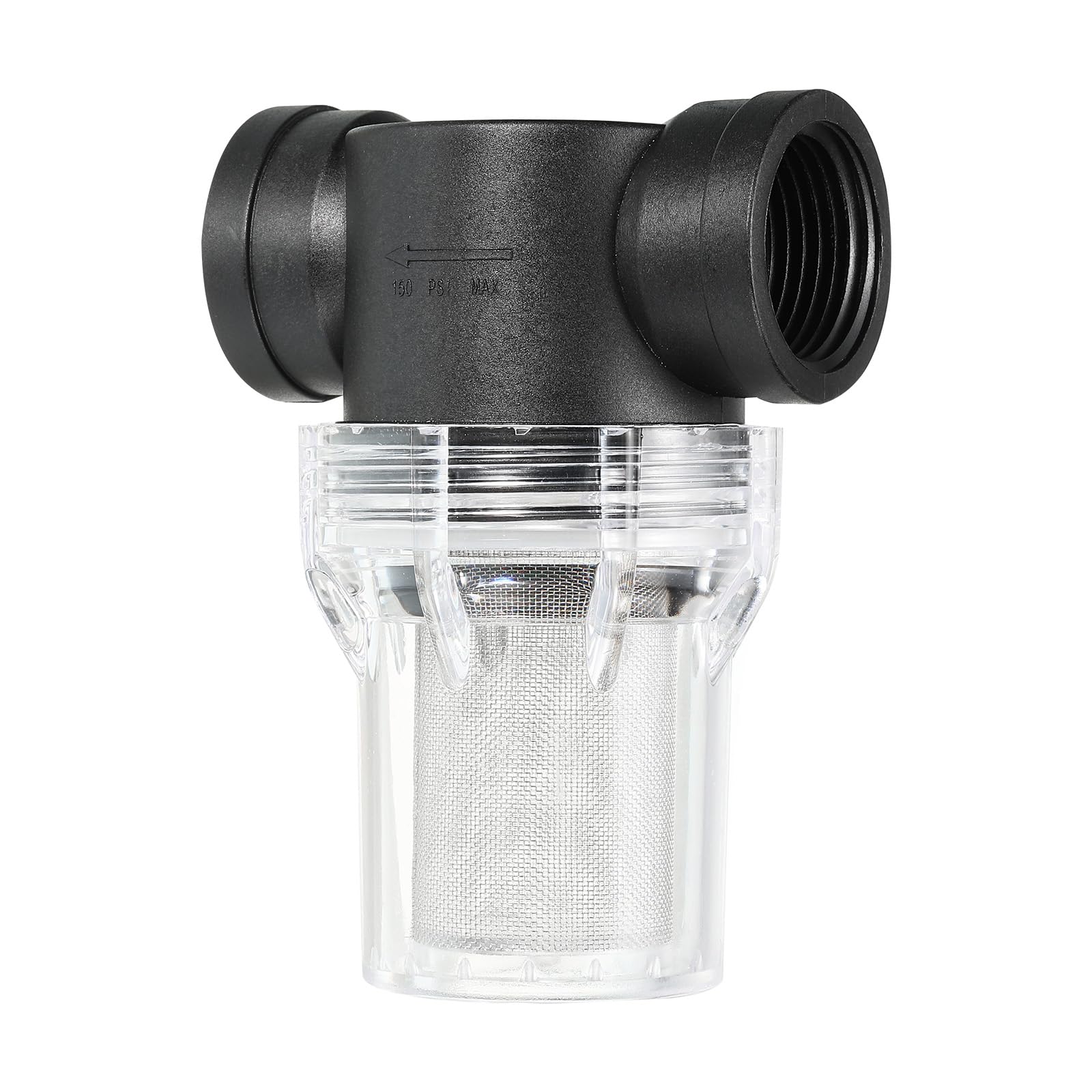 PATIKIL 1 Inch Water Pump Strainer Filter, Pipe Water Pump Strainer with 40 Mesh Stainless Steel Filter Screen for Irrigation Garden