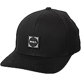 RVCA mens Flexfit Curved Brim Fitted Hat