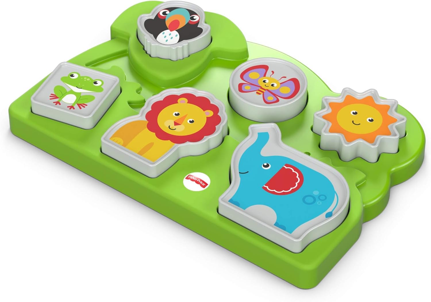 fisher price jungle animal puzzle
