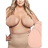 HiPiiy Plus Size Invisible Breast Lift Tape Adhesive Sticky Push Up Bra for A-F Cup Large Breast