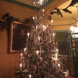 Amazon Com German Christmas Tree Candles White Home Kitchen