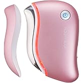 YOUTHLUX ProSculpt Heated Gua Sha Facial Massager – Electric Guasha Tool for Face Sculpting, Relaxation & Skincare | Soothing Vibration Facial Massage Tool with Contoured Design (Rose Gold)