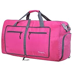 Woogwin Travel Duffel Bag Large Foldable Waterproof