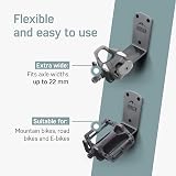 Borgen Bike Wall Mount Pedal Hook with Protection Pads and Bracket view 5