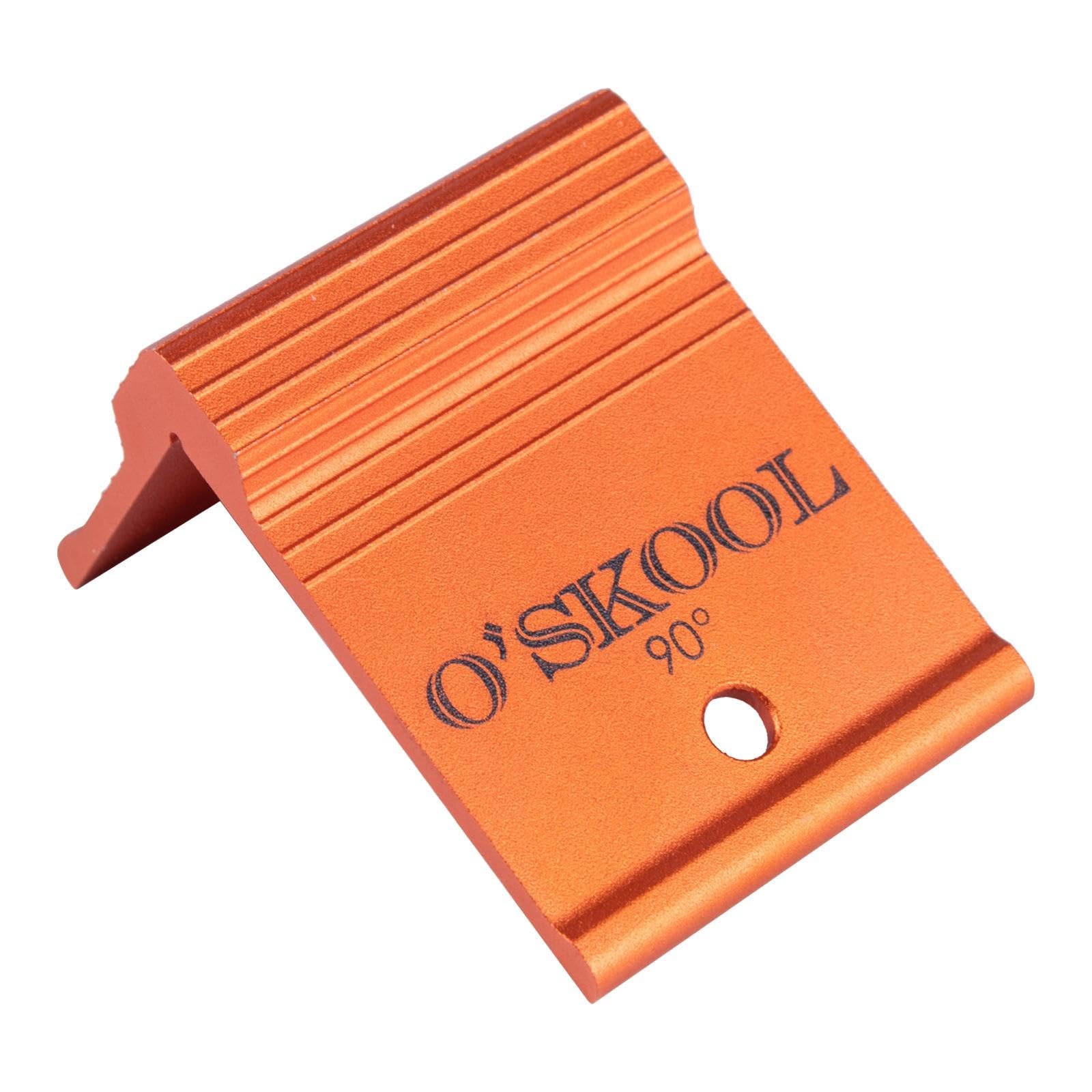 O’SKOOL 90 Degree Saddle Square for Precise Woodworking Angles and Measurements, Dovetail Jig Marker