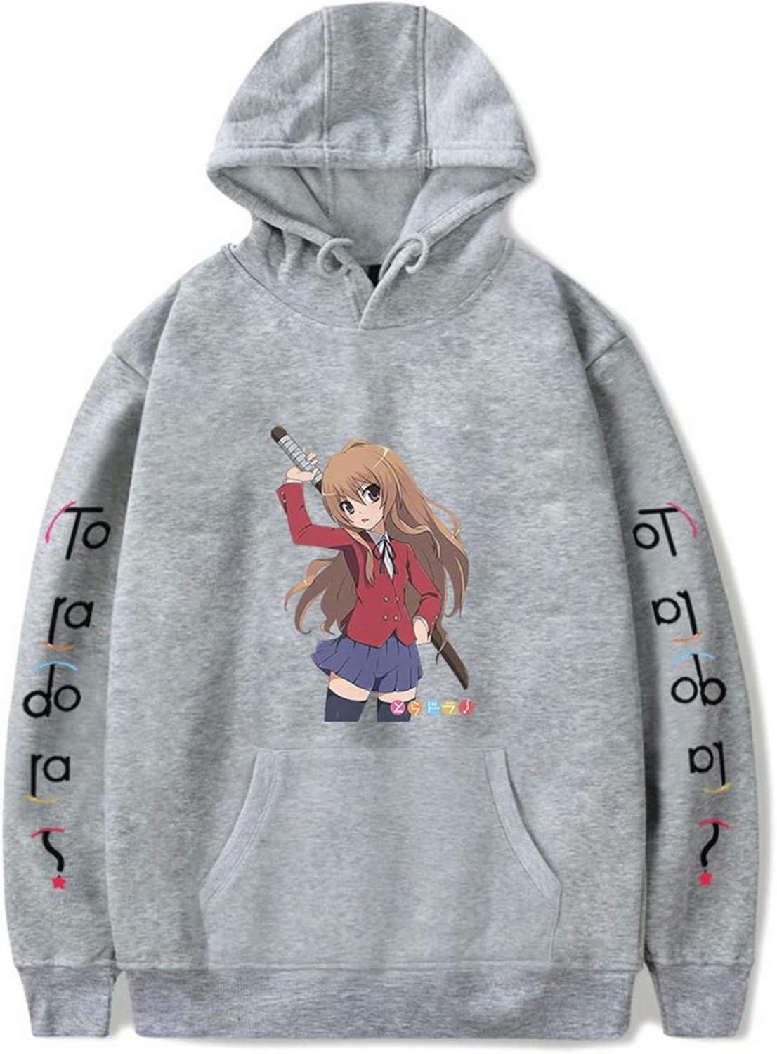 Anime Toradora Hoodie Japanese Anime Casual Cozy Pullover Hoodie