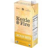 Kettle & Fire KETTLE & FIRE Organic Chicken Broth, chicken,kettle, 32 Oz