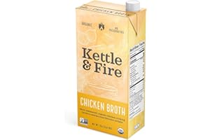 Kettle & Fire KETTLE & FIRE Organic Chicken Broth, chicken,kettle, 32 Oz