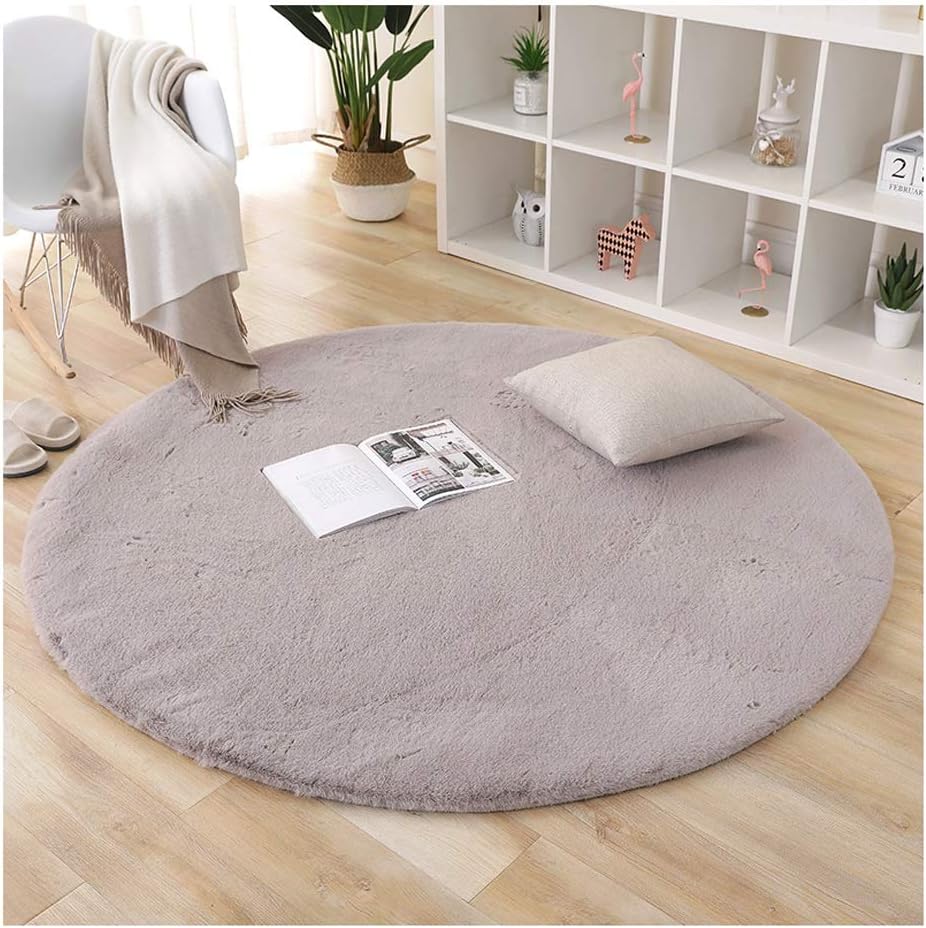 Alfombras Redondo Circular Alfombra De La Sala De Estar Antideslizante
