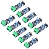 10Pcs Audio Amplifier Module Mini LM386 Mono Power AMP Module 200 Times Gain Amplifier Board Mono Power Amplifier HiFi DIY