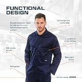 Portwest S999 Classic Polycotton Coverall Navy Large Tall view 2