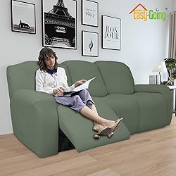 Easy-Going 8 Pieces Recliner Sofa Stretch Sofa