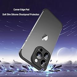 Gufiire for iPhone 15 Pro Max Case with Camera Lens
