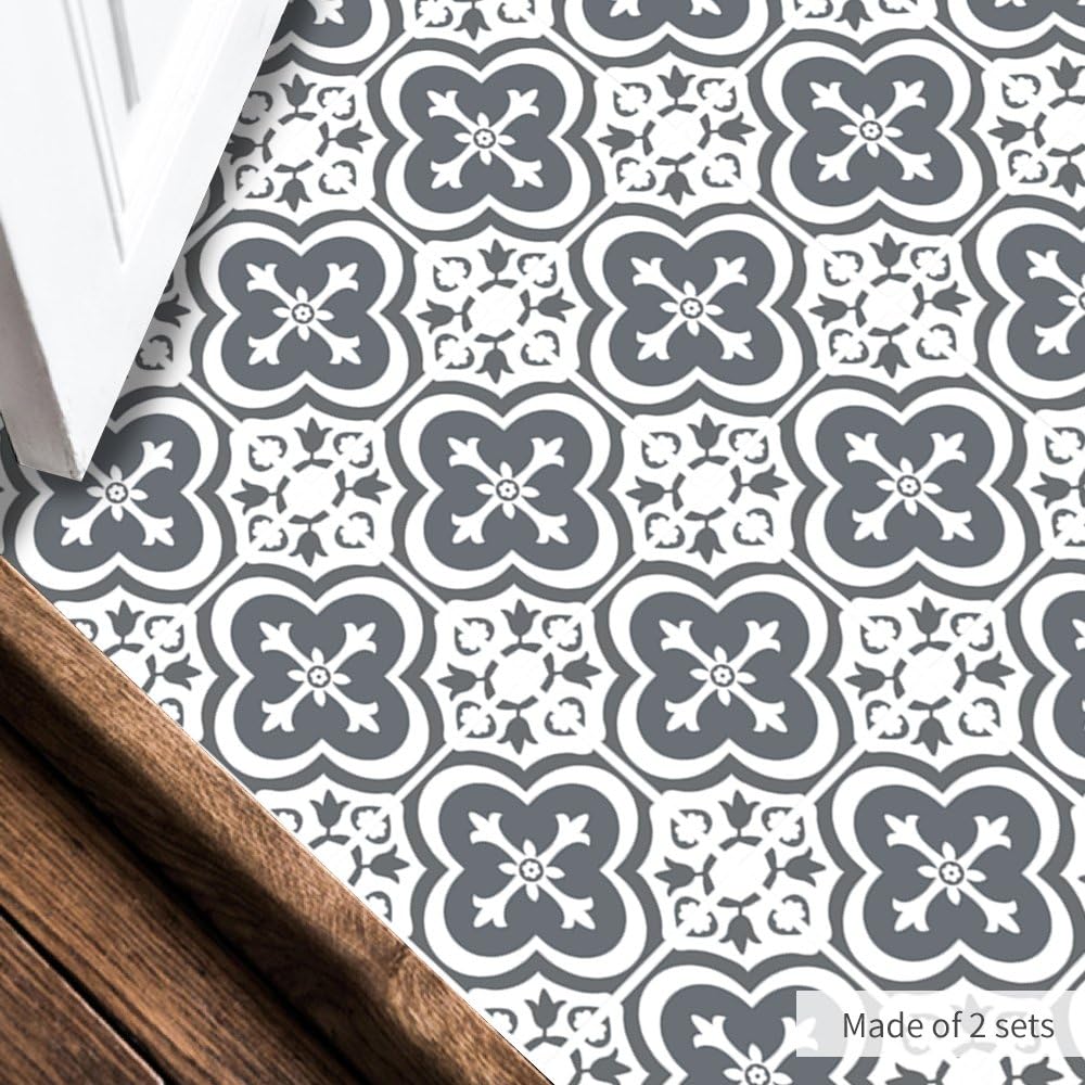 Alwayspon Vinyl Floor Wall Tiles Floor Sticker - Image 4