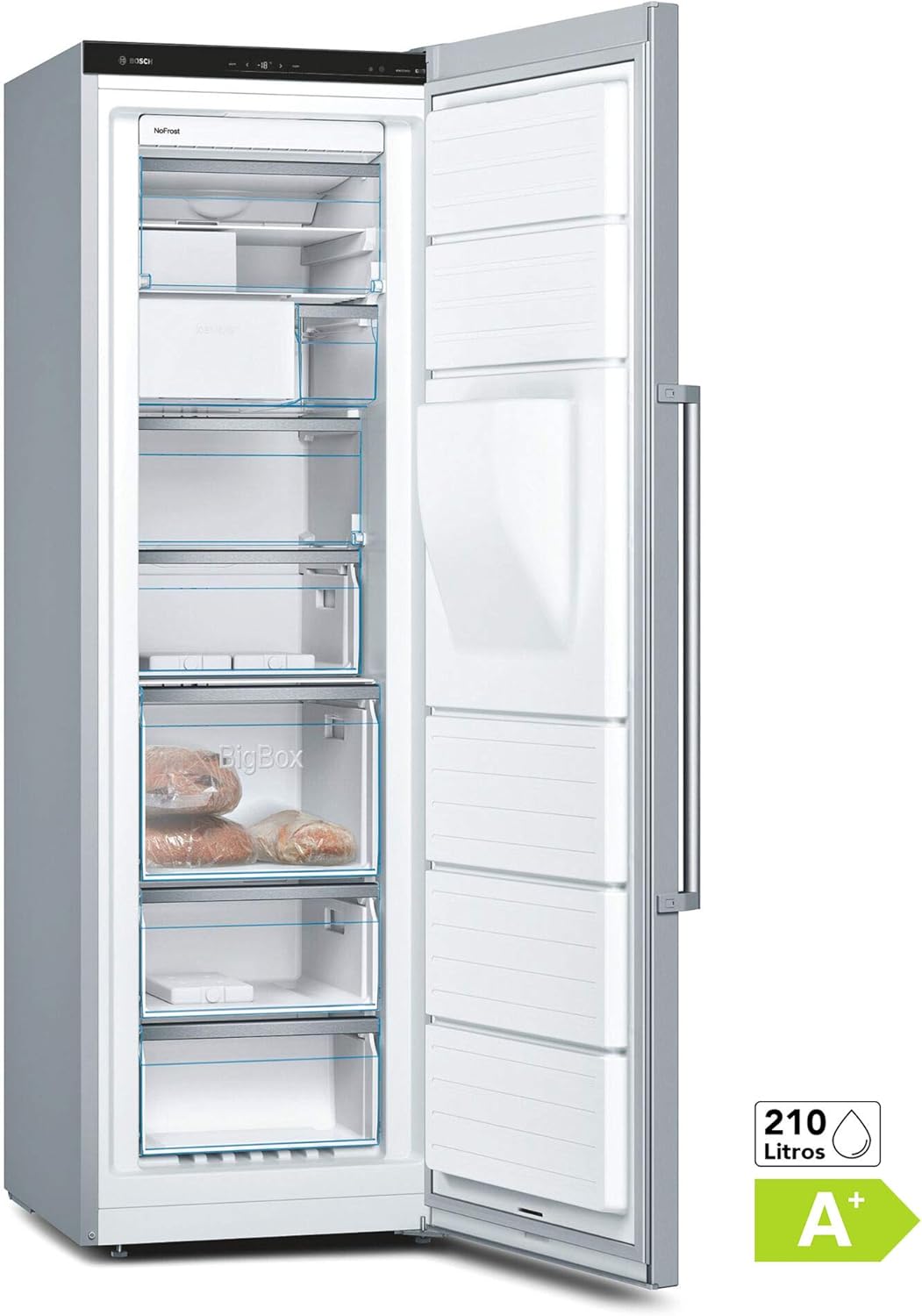 Akai NoFrost Upright Freezer Model UFMA312MSSF Buy Now