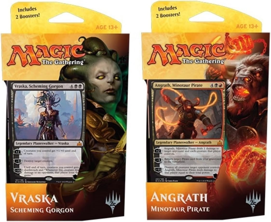 Magic the Gathering (MTG): BOTH Rivals of Ixalan Planeswalker Deck's